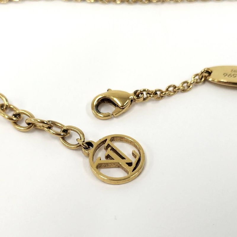 Louis Vuitton Collier LV Iconic Necklace Plated Gold M00596