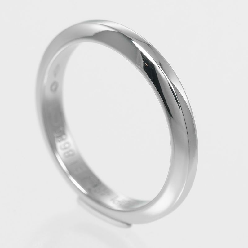 Cartier Declaration Pt950platinum #8 Ladies 4.1g Ring