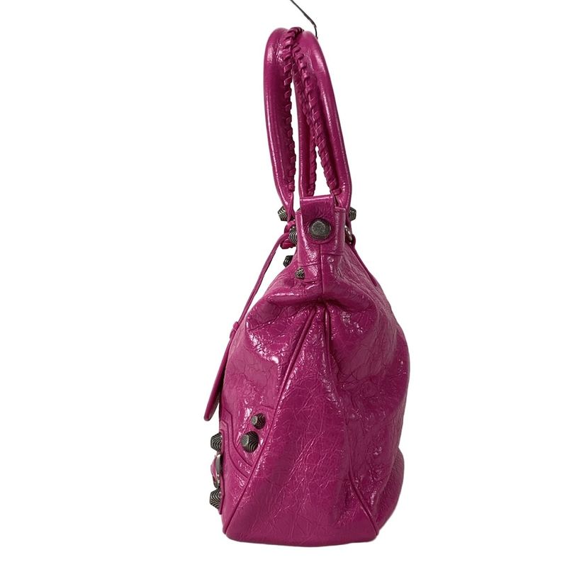 Balenciaga Handbag Neo Kagol 792896 Pink Leather