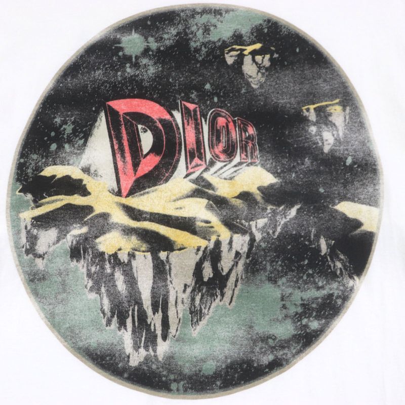  DIOR Homme 23SS 393j675a0817 Printed Sweat Shirt 100% Cotton Slub Cotton