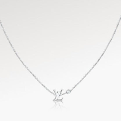 Louis Vuitton Q93653 White Togo Old And Diamond Pendentif Idylle Blossom LV