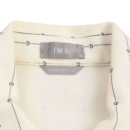 Dior 22ss Heart Logo Denim Jacket Heart Logo Denim Blouson 213d486a5448 White 46