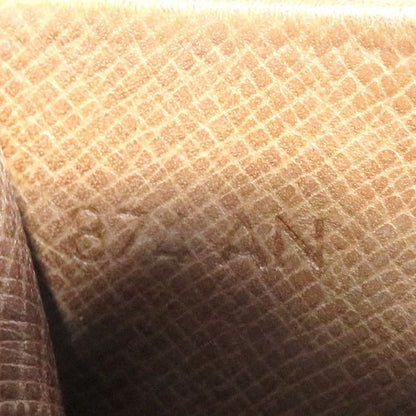 Louis Vuitton Monogram W Hook Porte Monebier M61660 Bifold Wallet Unisex