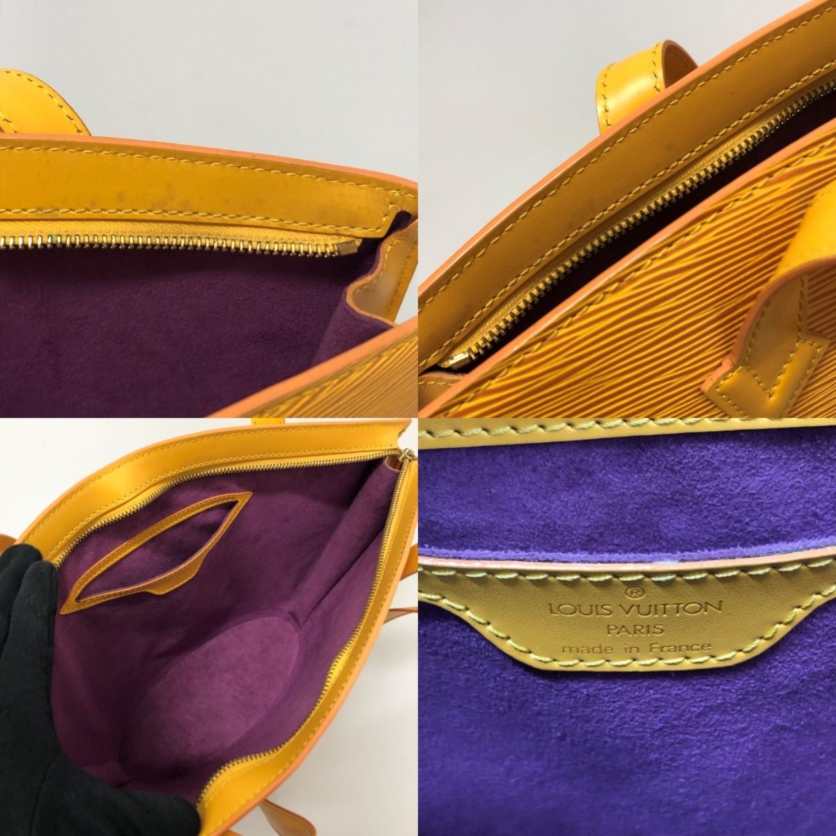 Louis Vuitton Epi Saint-Jacques Bag Main Item Only Yellow