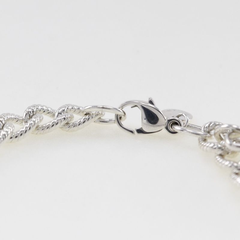 Tiffany & Co Pot Charm With House Design From Back In 925 Silver 29.2g Bracelet