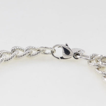 Tiffany & Co Pot Charm With House Design From Back In 925 Silver 29.2g Bracelet