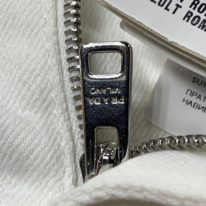 3251 Prada Rn.98339-Ca.34767 Skinny Stretch Denim White 26s Size Used