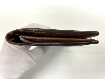 Louis Vuitton Monogram Portefeuille Brazza Long Wallet Folded M66540 Brown Made