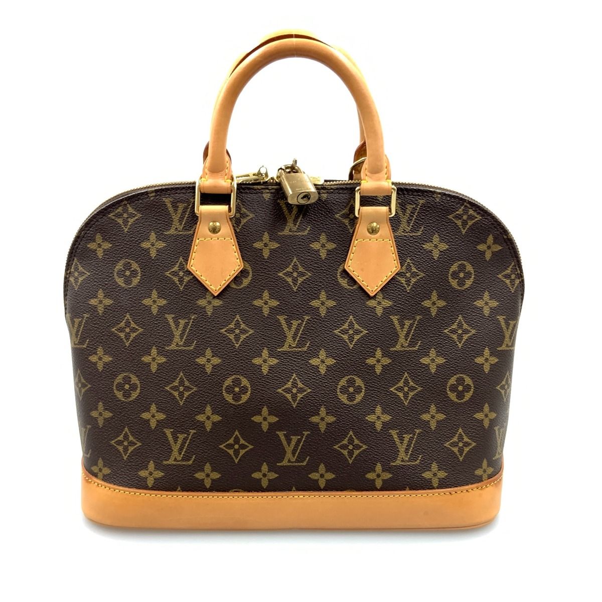 Louis Vuitton Monogram Alma Handbag Handbag M51130 Brown
