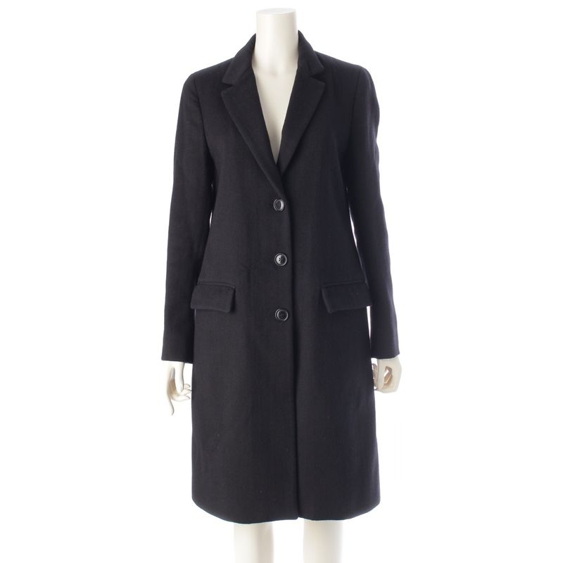 Prada 13 3B Chester Coat Outerwear Black 40