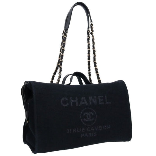 Chanel As4166 Deauville Chain Shoulder 2WAY Boston Bag Men's