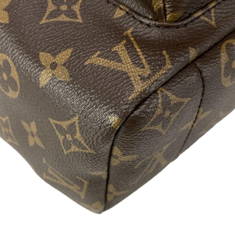 Louis Vuitton Backpack Sac Monogram Palm Springs Backpack MM M44874 Noir Black