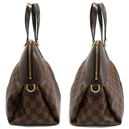 Louis Vuitton Salvi Damier N41399 Brown Gold Hardware Handbag Shoulder