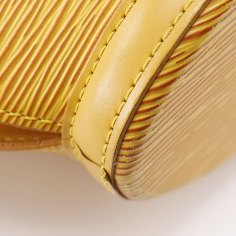 Louis Vuitton Saint-jacques M52279 Epi Leather Tassili Yellow Vi0993 Ladies