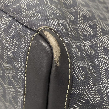 Goyard Handbag Artois PM Dark Gray With Initials Leather