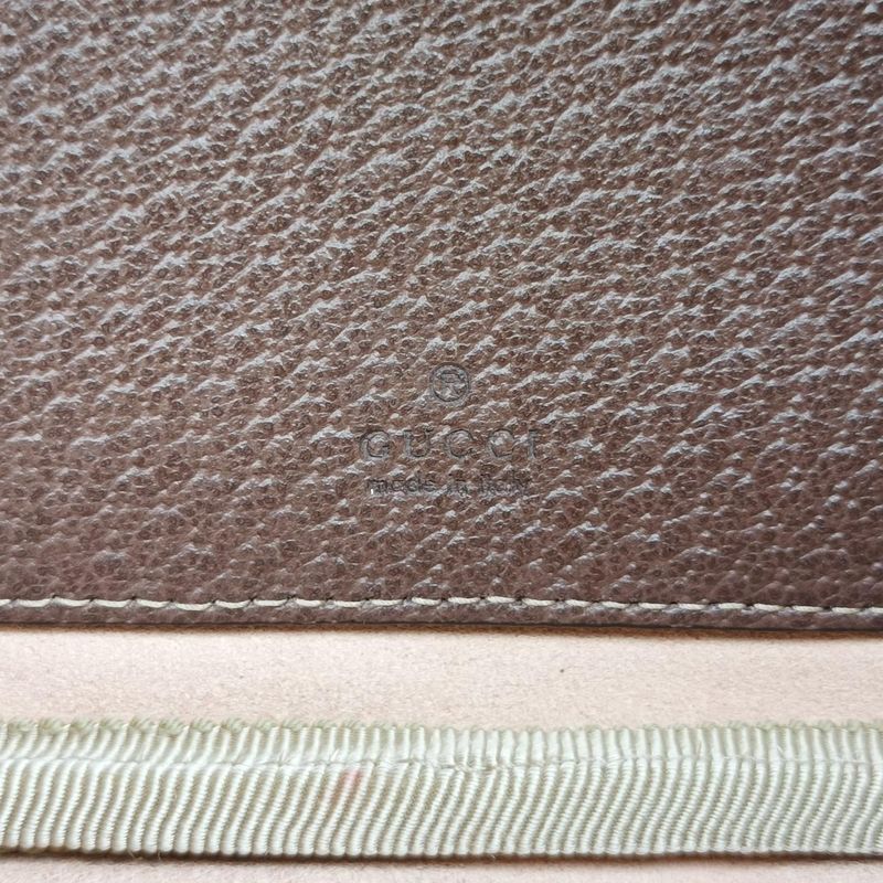 Gucci Ophidia Brown And Multicolor PVC Coated Canvas And Leather 519308