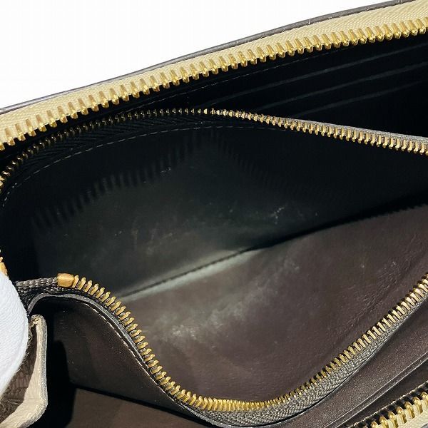 Louis Vuitton Taurillon Portefeuille Comete M63104 Long Wallet Women