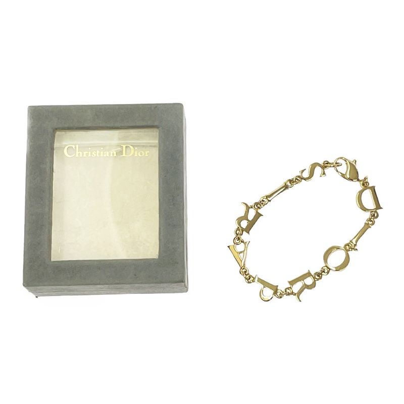 Christian Dior GP Dior Logo Bracelet Gold 318935 Bracelet