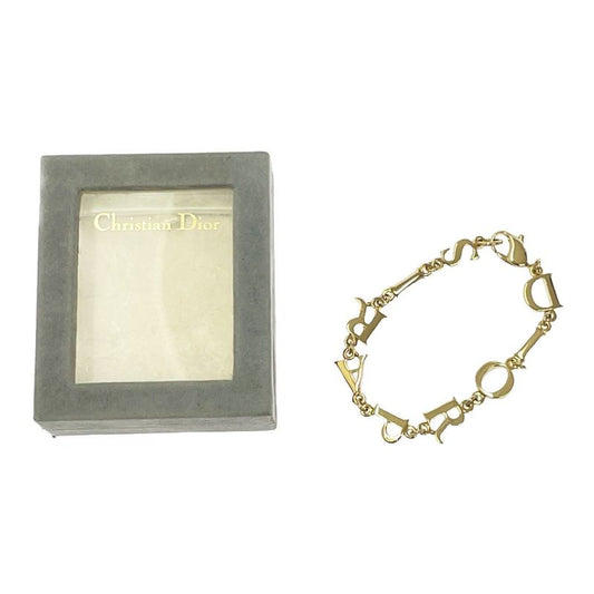 Christian Dior GP Dior Logo Bracelet Gold 318935 Bracelet