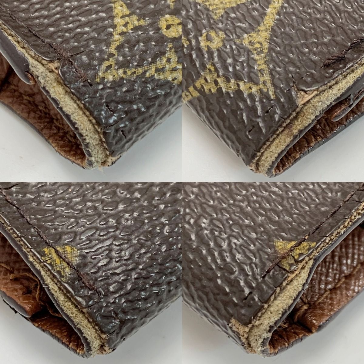 Louis Vuitton Monogram Porte Tresor International M61215 Trifold Long Wallet