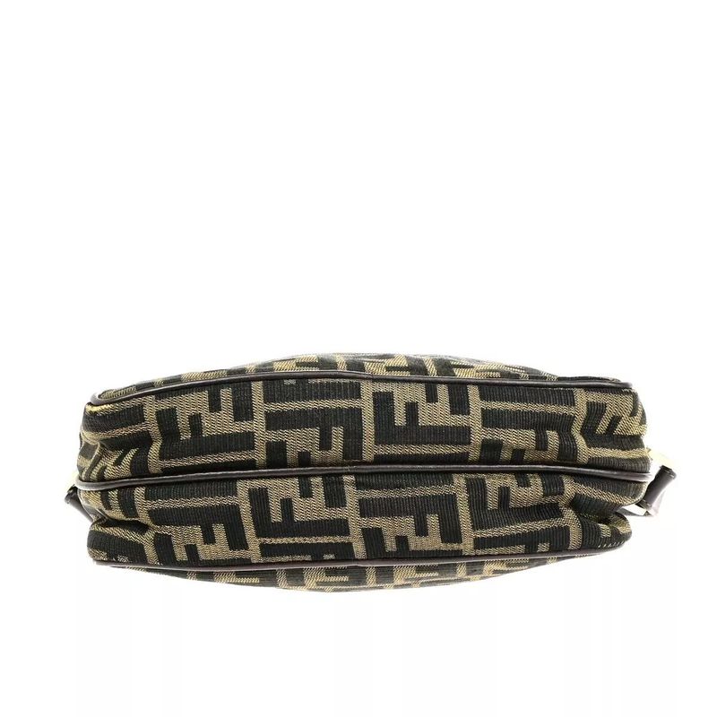 Fendi Shoulder Bag Zucca Pattern Brown 63ka298