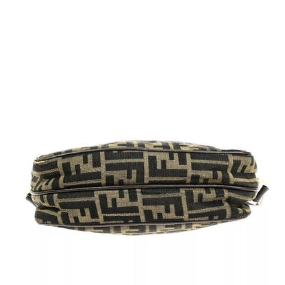Fendi Shoulder Bag Zucca Pattern Brown 63ka298