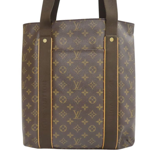 Louis Vuitton Tote Bag Cabas Bobol M53013 Monogram Brown Casual A4 Compartment