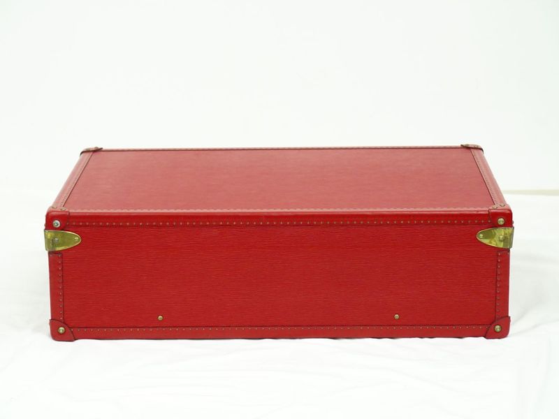 Authentic Louis Vuitton LV Arzeal 75 Epi Leather Trunk Travel Bag Handbag