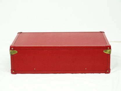 Authentic Louis Vuitton LV Arzeal 75 Epi Leather Trunk Travel Bag Handbag