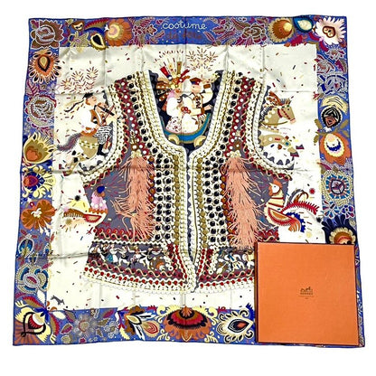 Hermes Costume De Fete Costume De Fete Carre 90 Silk Scarf Multicolor