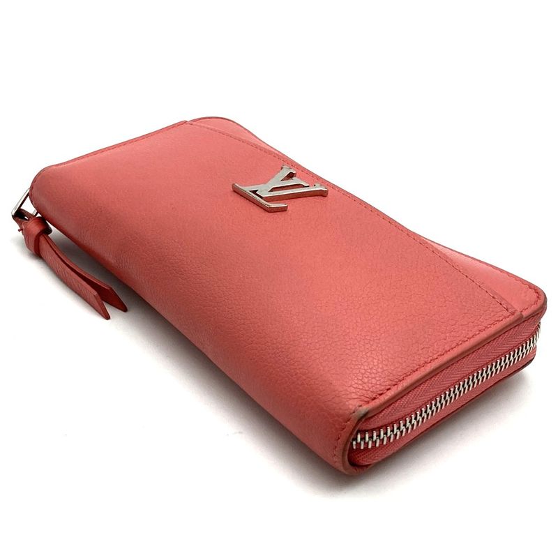 Louis Vuitton M69066 Zippy Lock Me Long Wallet Blossom Pink Leather Women