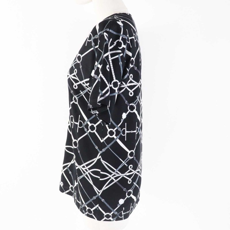 Hermes 21SS Parcours SANS Faute Perfect Course Cotton V-neck Short Sleeve