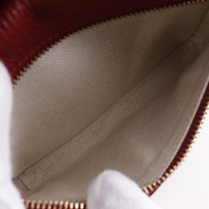 Gucci Soho Interlocking Chain Backpack 536192 Leather Red Women's Backpack/daypa