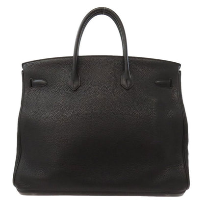 Hermes Birkin 40 Silver Hardware Handbag Taurillon Women