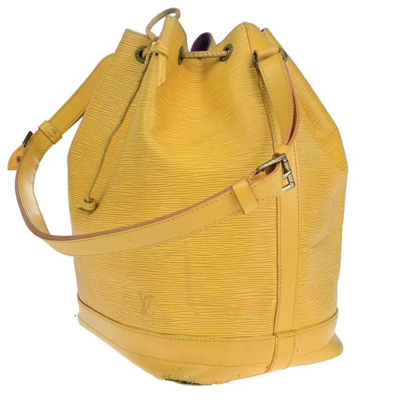 Louis Vuitton Bag Noe GM Shoulder Strap Epi Yellow M44009 02yf873