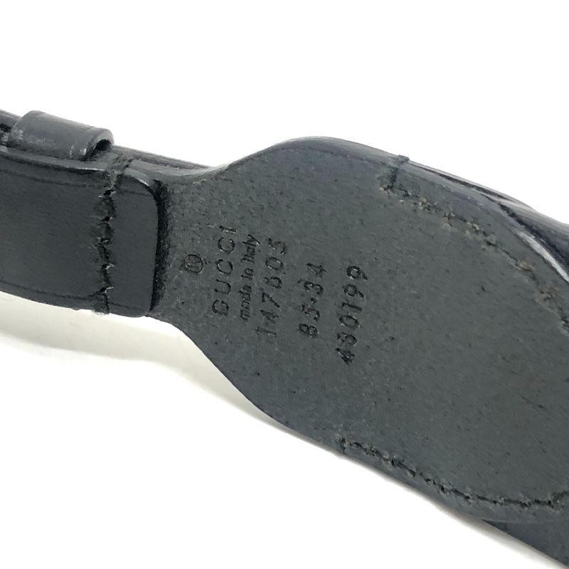 Gucci Belt 480199 Leather Black