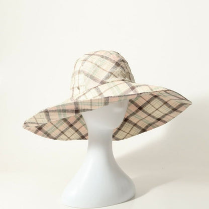 2022ssHermes Hat Size 58 Hat Serie Button Check Made In France