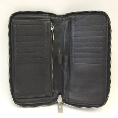 Louis Vuitton Damier Geant Portefeuille Longippe Round Zipper Long Wallet
