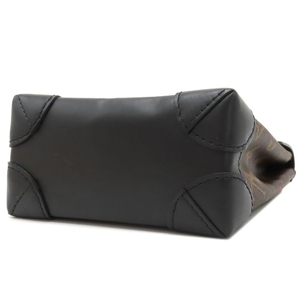 Louis Vuitton Shoulder Bag Steamer XS Monogram Canvas Leather Monogram X Black