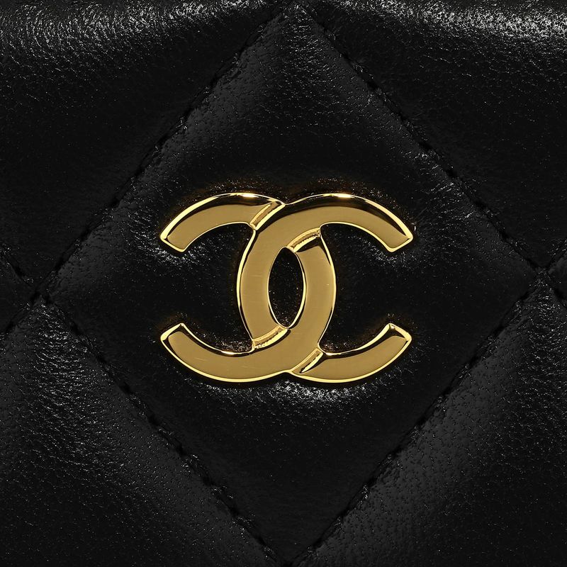 Chanel Coin Case Black