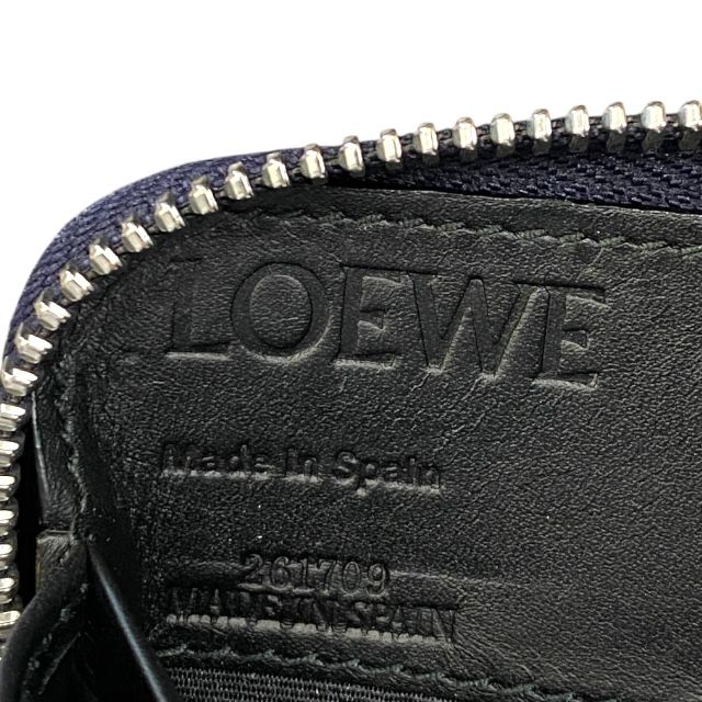 Loewe 261709 Zip Around Wallet Anagram Wallet Long Wallet Long Wallet Round