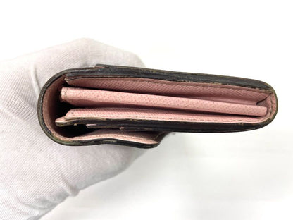 Louis Vuitton Monogram Portefeuille-sarah Long Wallet M62235 Brown × Rose