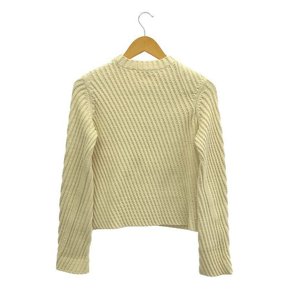 Celine - Phoebe Period Cotton Crewneck Knit - XS - Ivory - Women's