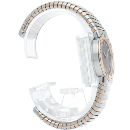 Bvlgari Tubogas 26mm (1.02in) 12p Diamonds Bbl262tc11spg 12 102456 Box Warranty