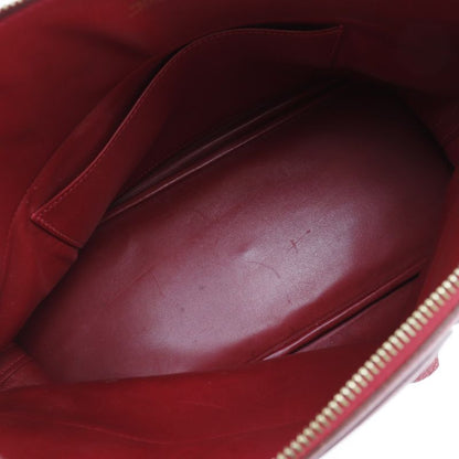 Hermes Bolide 35 2WAY Shoulder Taurillon Clemence Red/gold Hardware □G Ladies