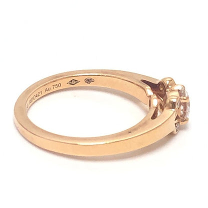 Cartier Ring - Ballerina Solitaire 18K Pink Gold Gold
