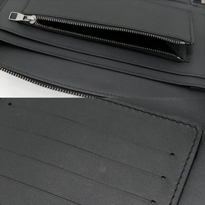 Louis Vuitton Round Zipper Long Wallet With Change Pocket Clutch Bag Damier