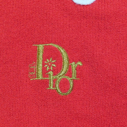 Unused 23ss Dior Rabbit Patch Cotton Knit Polo Shirt Short Sleeve Rabbit