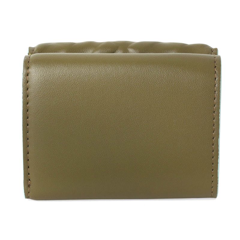Fendi Trifold Wallet Baguette Green