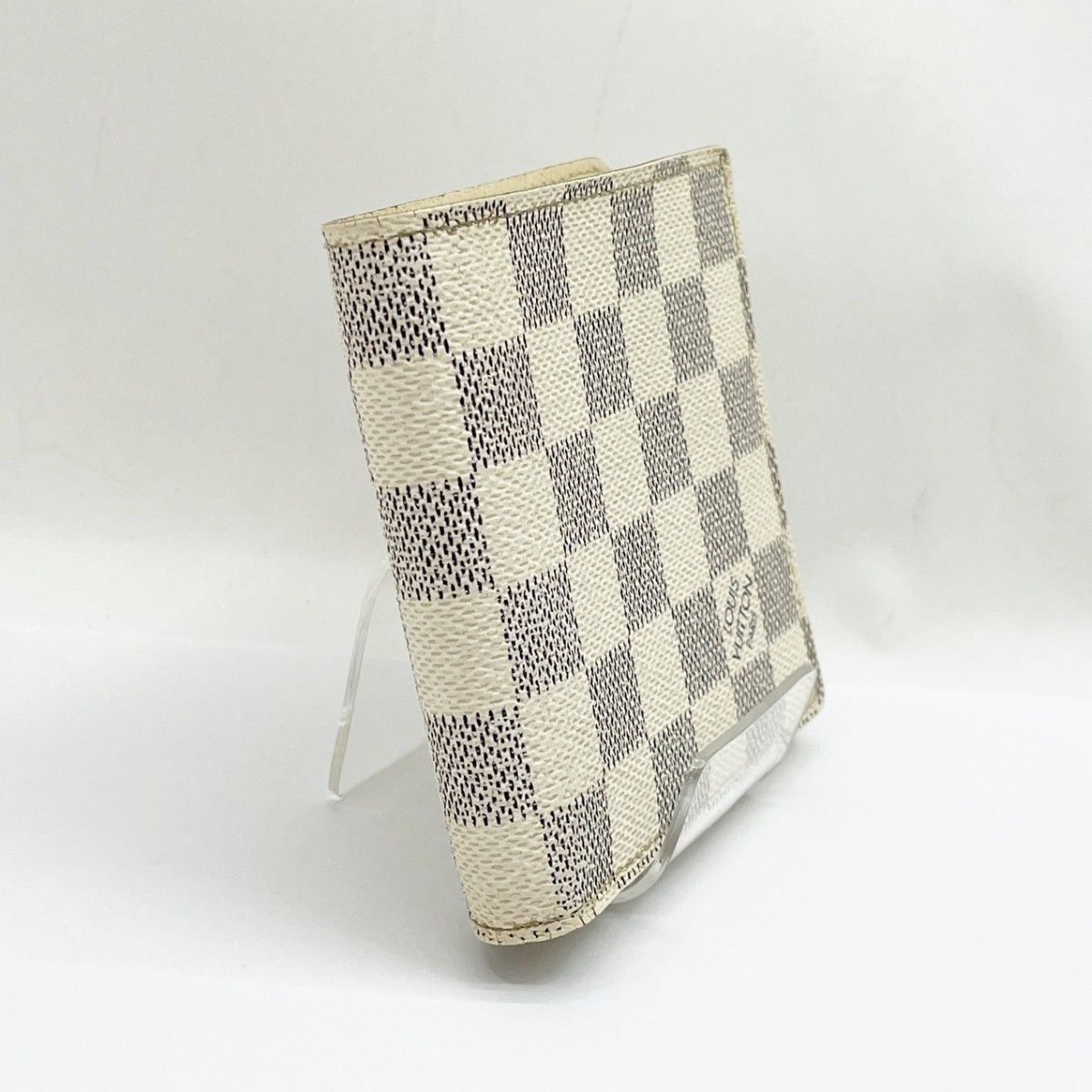 Louis Vuitton Bifold Wallet Damier Portefeuille Marco N60018 White